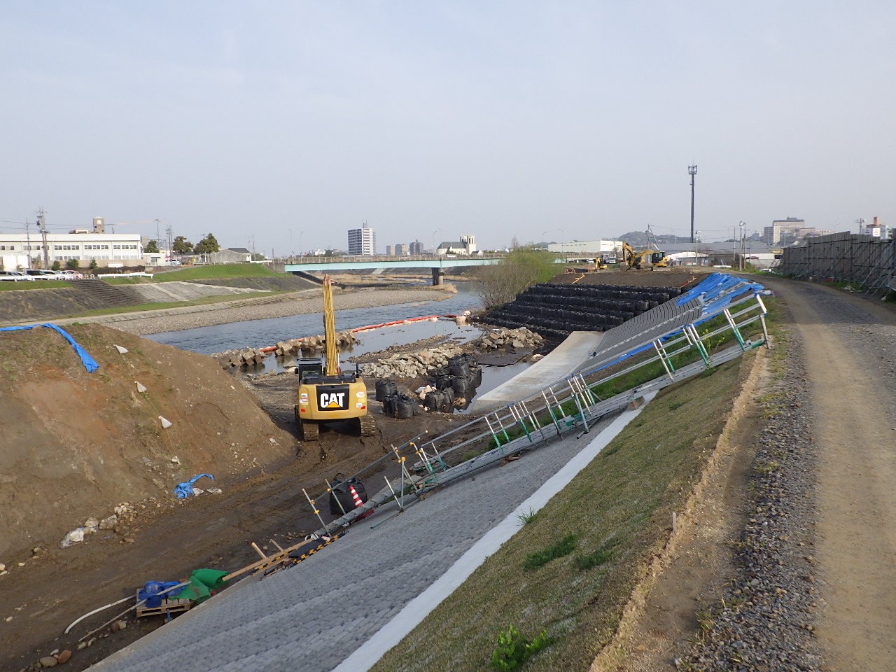 緊急防災対策河川工事