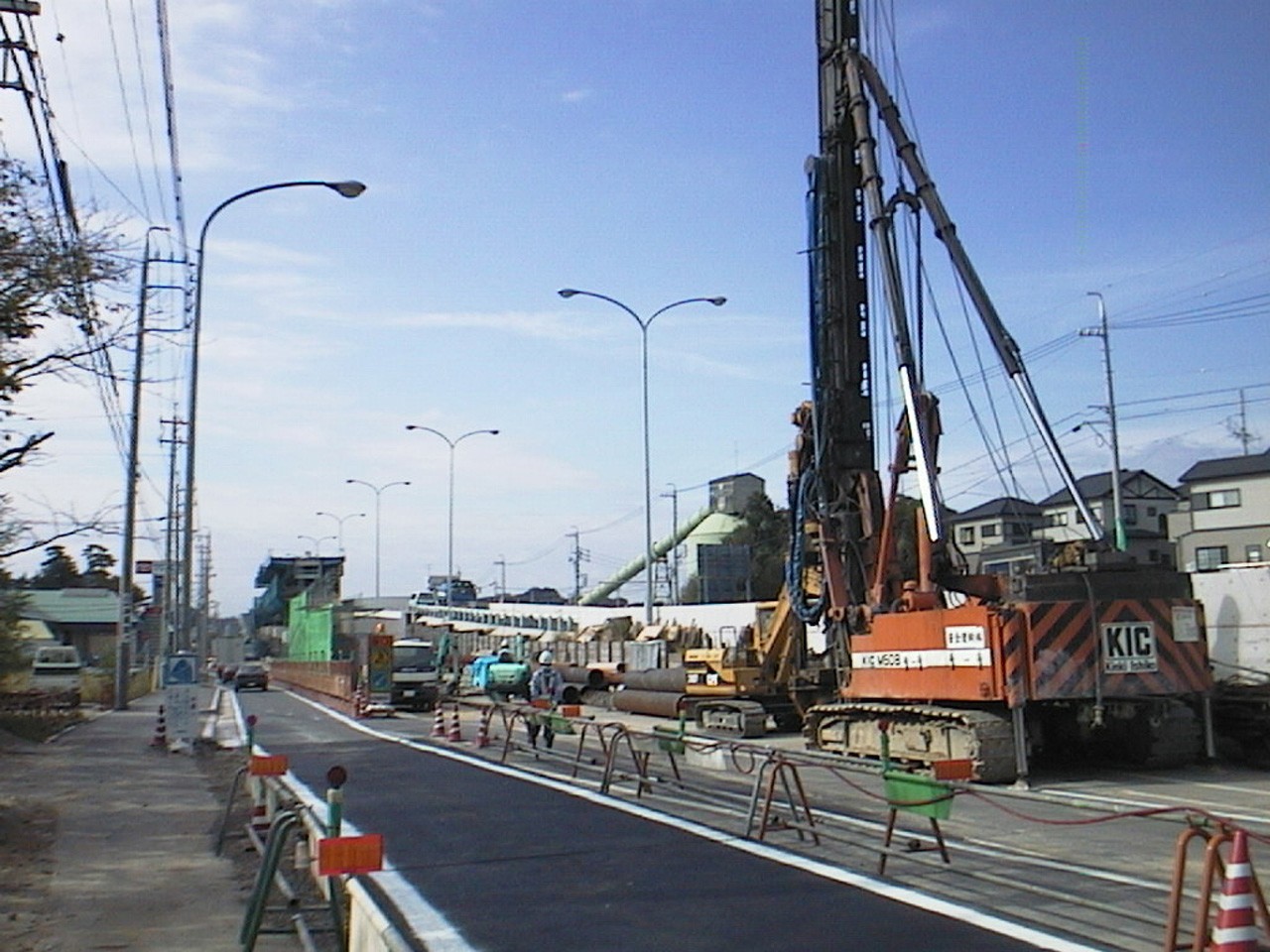 緊急地方道路整備事業 街路一種改良工事（大平高架橋）