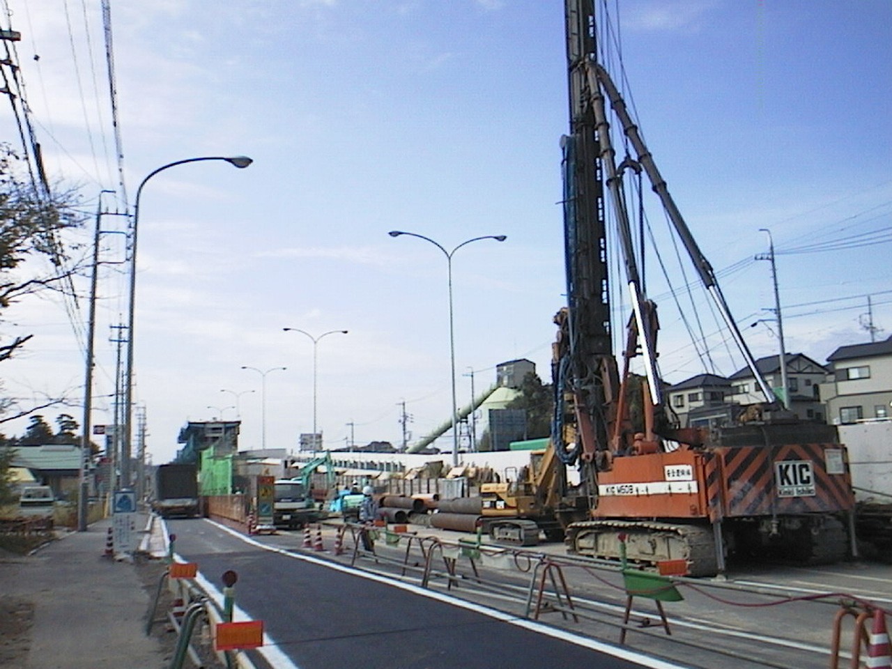 緊急地方道路整備事業 街路一種改良工事（大平高架橋）