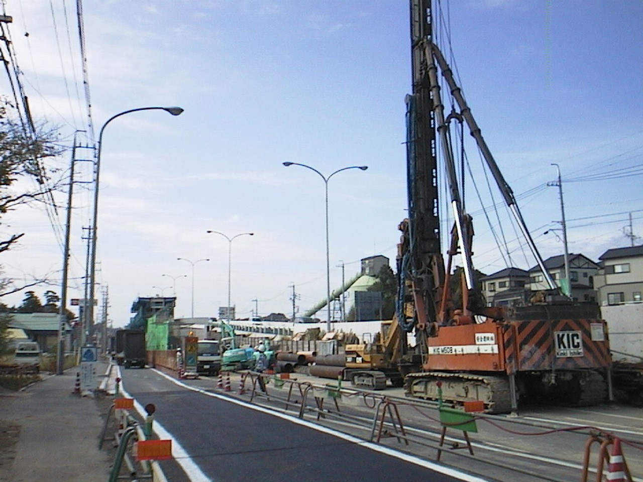 緊急地方道路整備事業 街路一種改良工事（大平高架橋）