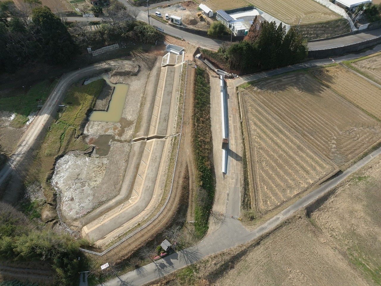 防災ダム事業　柿田池地区　その3工事