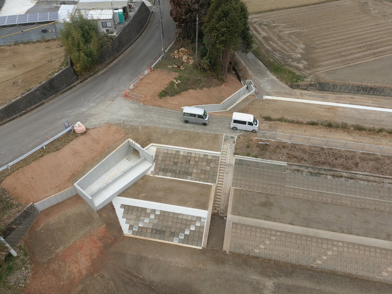 防災ダム事業　柿田池地区　その4工事
